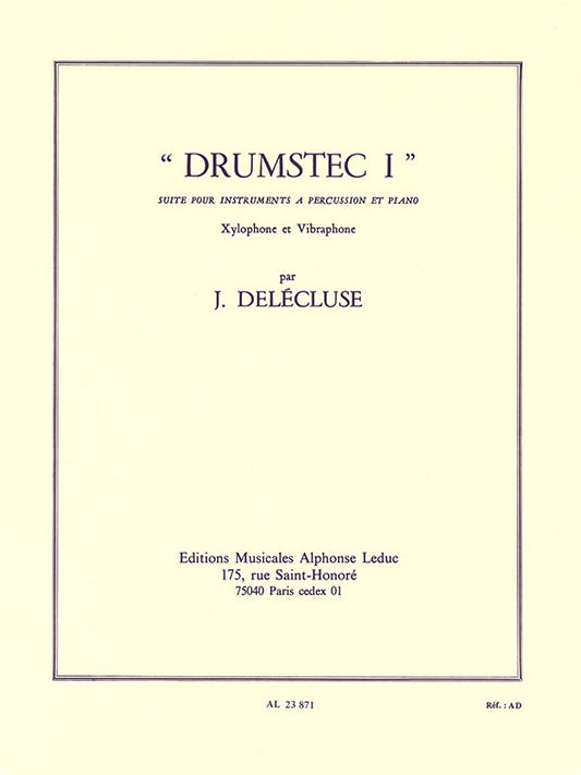 Jacques Delecluse: Drumstec 1 | Jacques Delécluse
