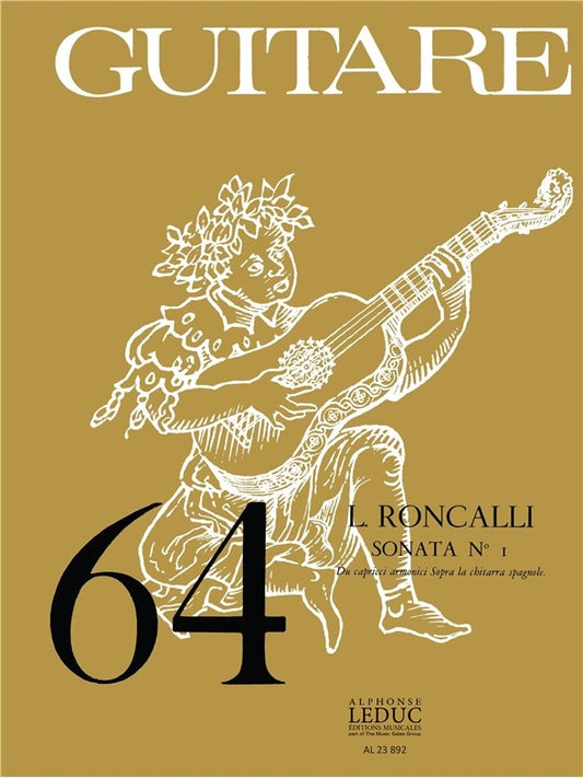 Ludovico Roncalli: Sonata No.1 | Guitare