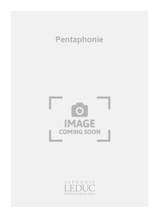 Pentaphonie | Eugène Bozza | Quintette à vent