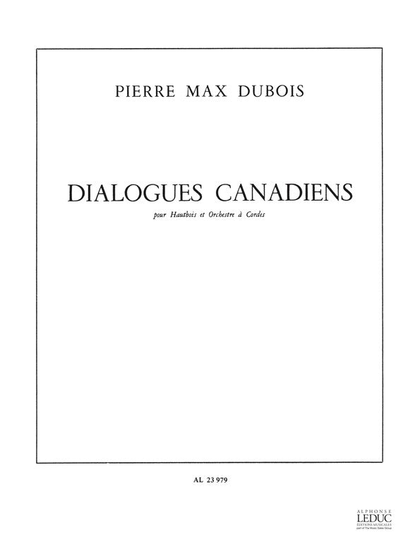 Dialogues canadiens | Pierre-Max Dubois | Hautbois