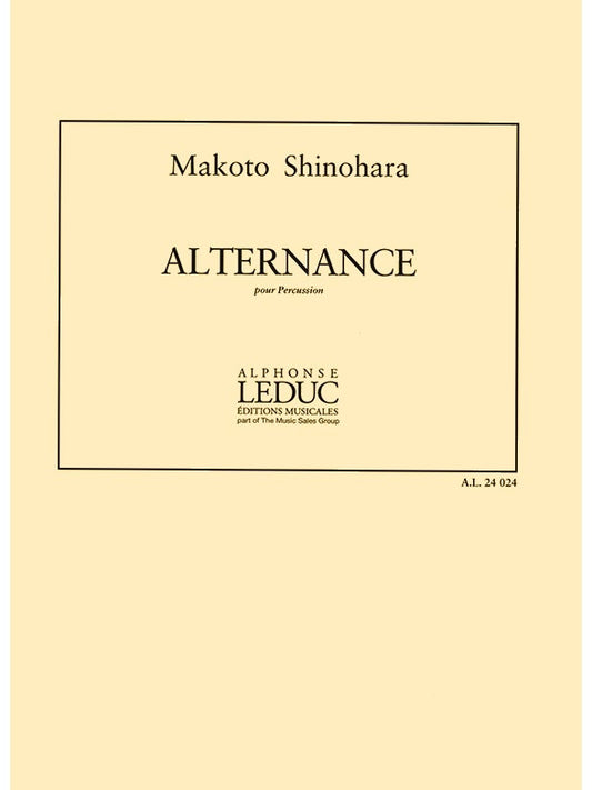 Alternance | Shinohara | Ensemble de percussions