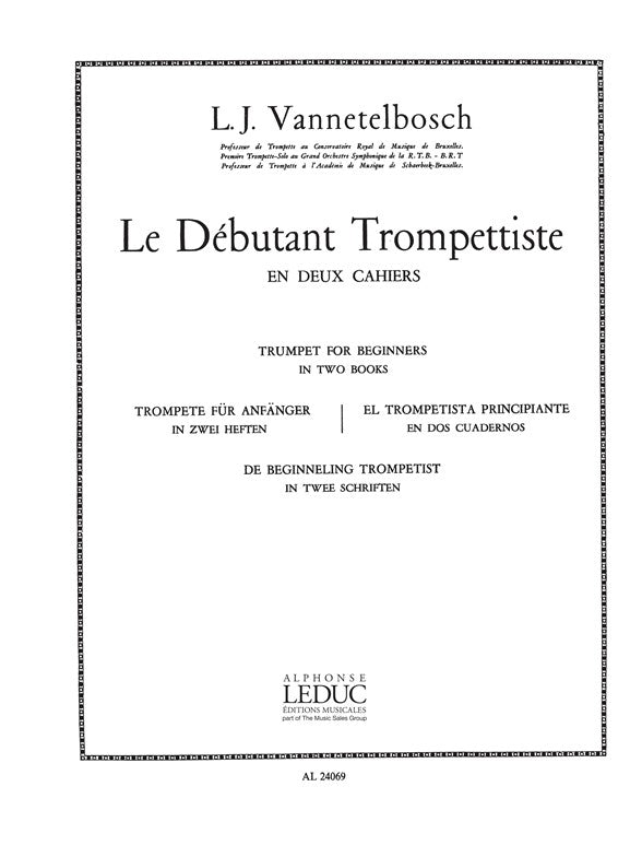 Débutant Trompettiste 2 | Vannetelbosch | Trompette