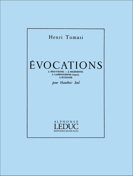 Évocations | Henri Tomasi | Hautbois