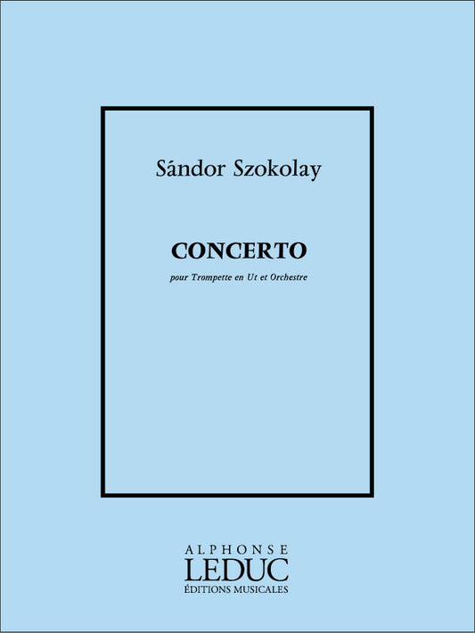 Concerto -Trompette Et Orch. | Sándor Szokolay