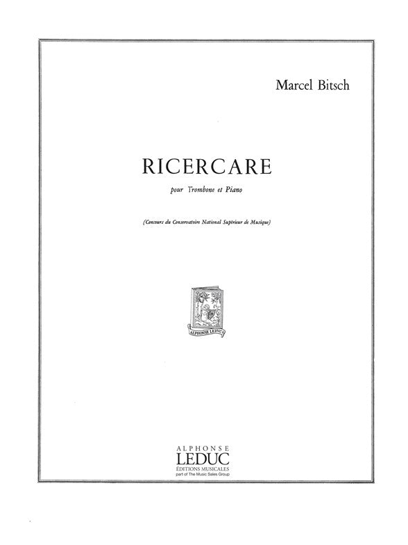 Ricercare | Marcel Bitsch | Trombone