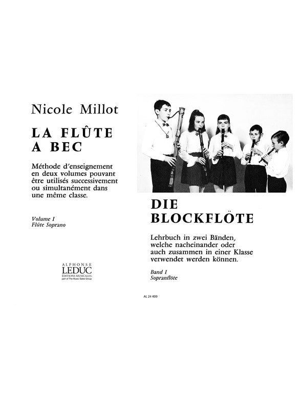 Nicole Millot: La Flûte a Bec Vol.1: Soprano | Nicole Millot