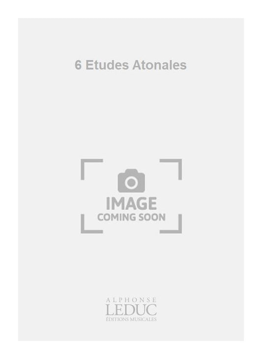 6 Études Atonales | Giuseppe Ruggiero | Hautbois