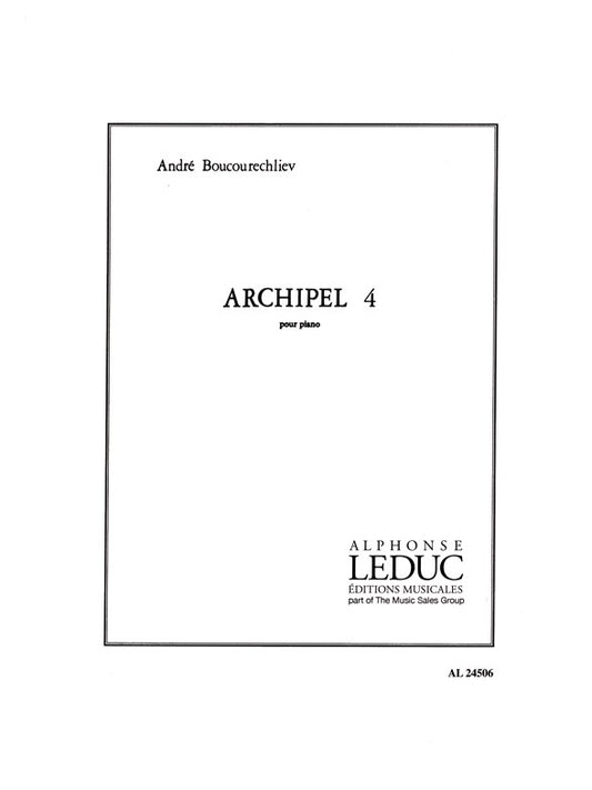 Archipel 4 | André Boucourechliev | Piano