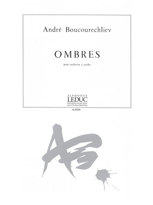 Boucourechliev André - Ombres - partition d'orchestre