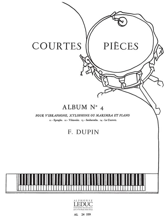 François Dupin: Courtes Pièces Vol.4 | Vibraphone