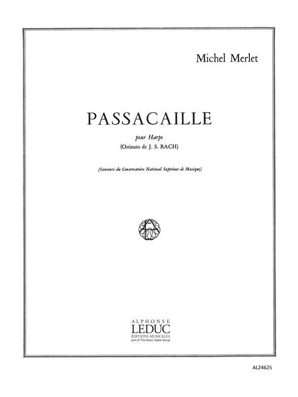 Passacaille | Michel Merlet | Harpe