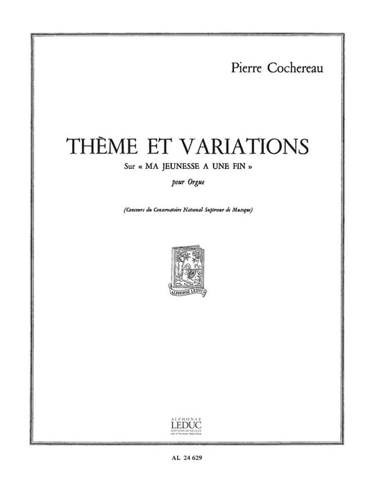 Thème Et Variations Op16 | Cochereau | Orgue