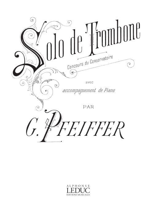 Solo | Pfeiffer | Trombone