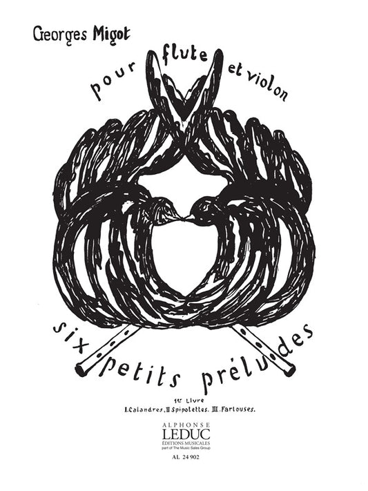 6 Petits Préludes Vol.1 | Georges Migot | Flûte
