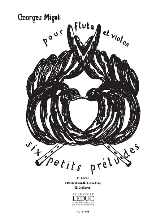 6 Petits Préludes Vol.2 | Georges Migot | Flûte