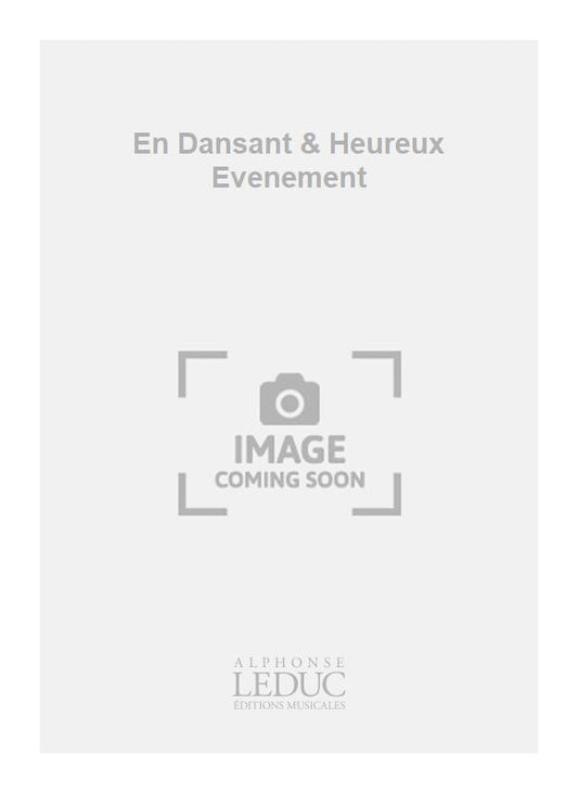 En Dansant & Heureux Evenement de Alexander T. Gretchaninov, Partition pour piano