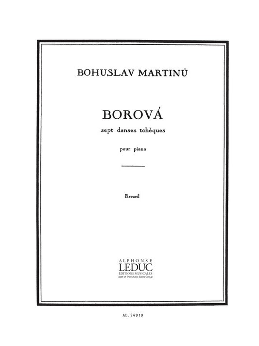Borova H195 | Bohuslav Martinu | Piano