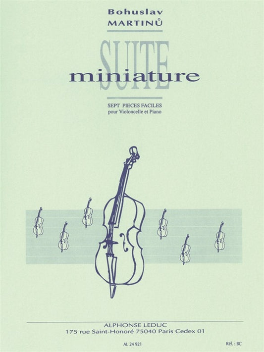 Suite Miniature - Sept Pièces Faciles | Bohuslav Martinu