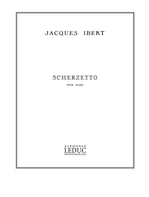 Scherzetto pour piano | Jacques Ibert