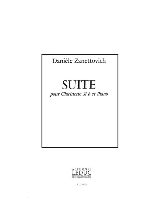 Suite | Zanettovich | Clarinette