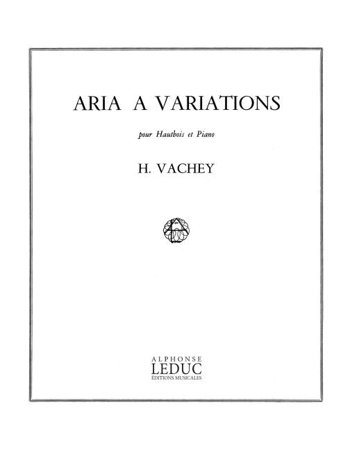 Aria A Variations | Henri Vachey | Hautbois