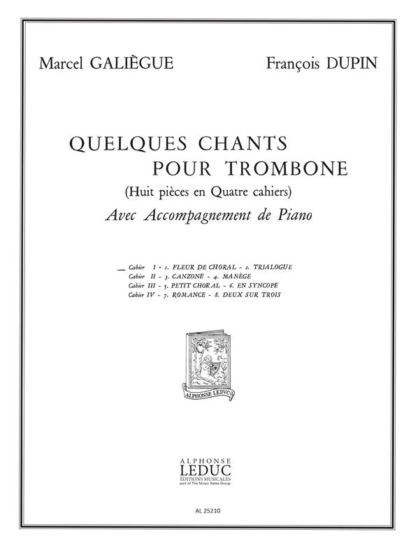 Quelques Chants | Galiegue | Trombone