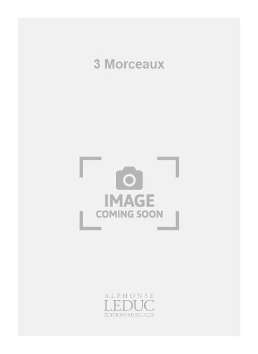 3 Morceaux | Widiez | Flûte à bec
