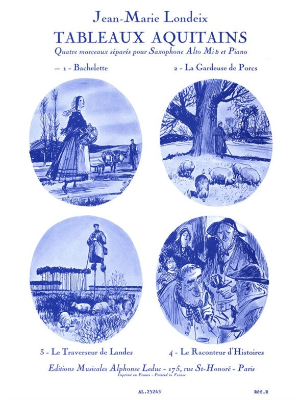Tableaux Aquitains No.1 - Bachelette | Jean-Marie Londeix