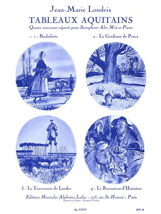 Tableaux Aquitains No.1 - Bachelette | Jean-Marie Londeix