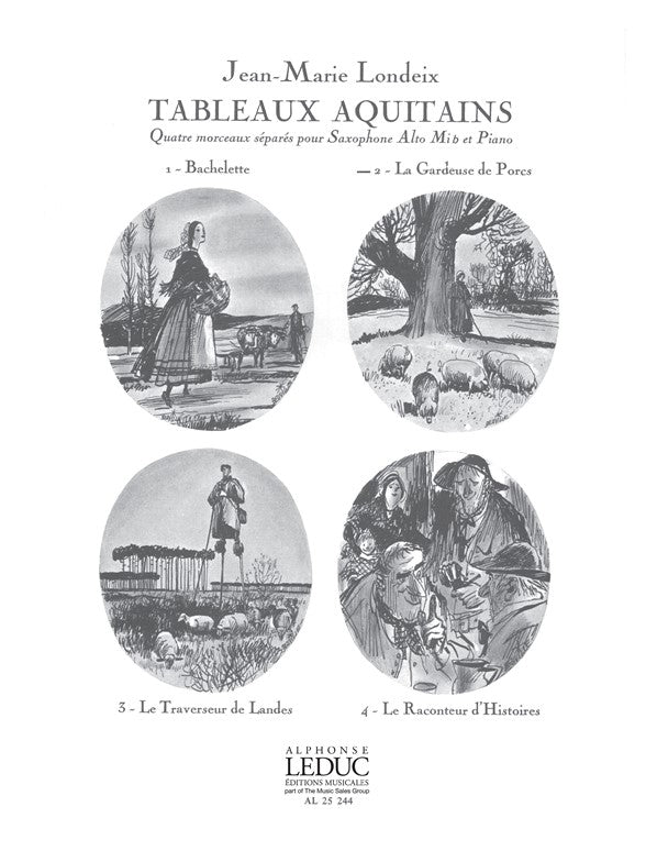 Tableaux Aquitains No.2 - La Gardeuse de Porcs | Jean-Marie Londeix