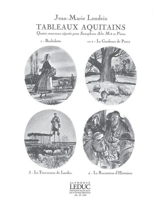 Tableaux Aquitains No.2 - La Gardeuse de Porcs | Jean-Marie Londeix