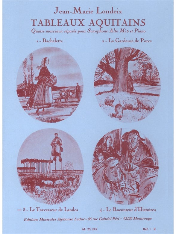 Tableaux Aquitains No.3 - Le Traverseur de Landes | Jean-Marie Londeix