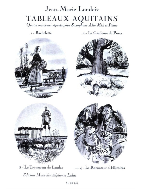 Tableaux Aquitains No.4 - Le Raconteur d'Histoires | Jean-Marie Londeix