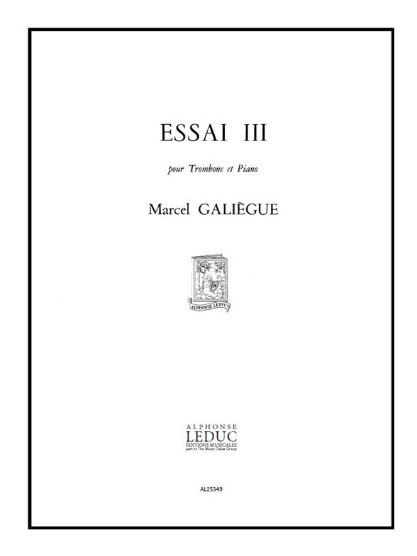 Essai 3 | Galiegue | Trombone