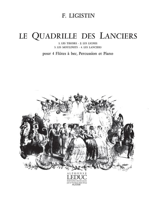 Quadrille Des Lanciers | Leduc | Flûte à bec