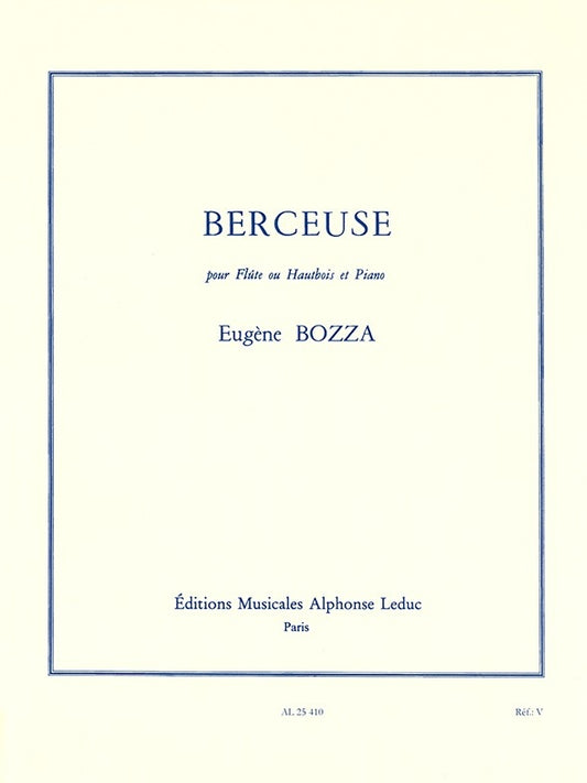 Berceuse | Eugène Bozza | Flûte