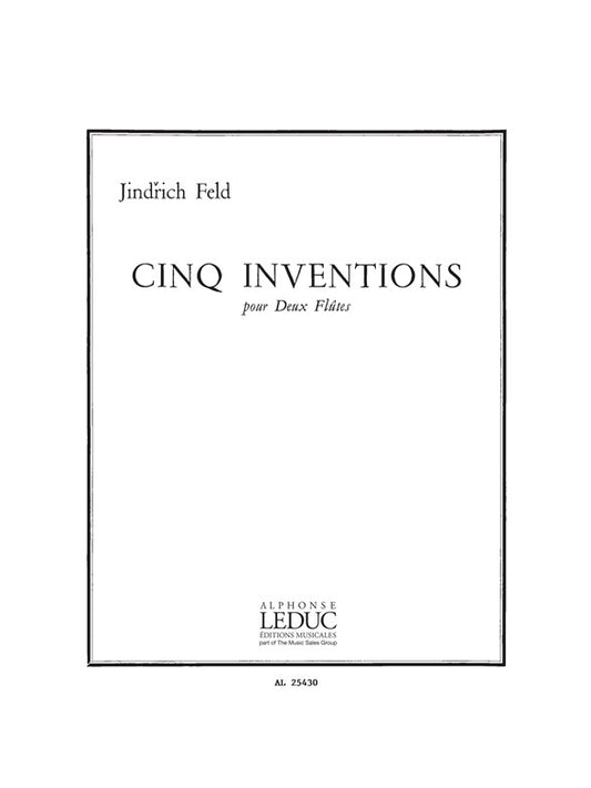 5 Inventions | Jindrich Feld | Flûte