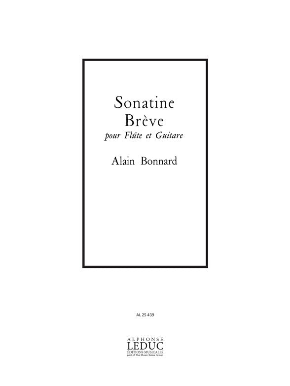 Sonatine brève | Bonnard | Flûte