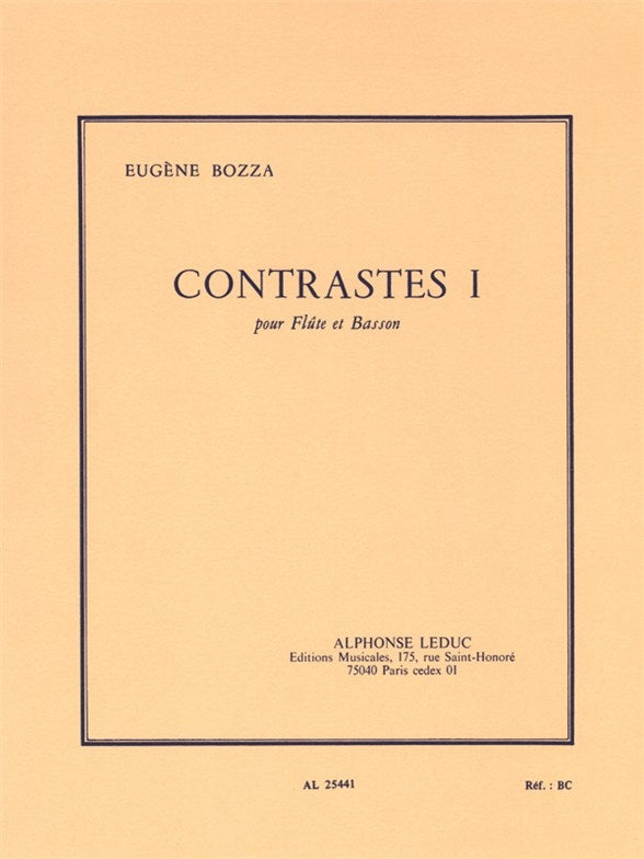Contrastes I | Flûte
