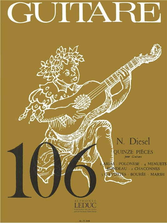 Nathanael Diesel: 15 Pièces | Nathanael Diesel | Guitare