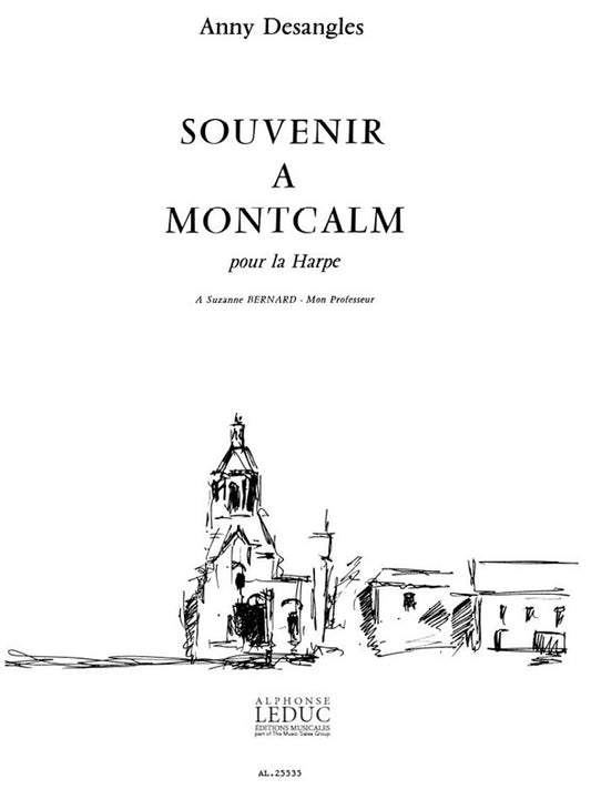 Souvenir A Montcalm | Anny Desangles | Harpe