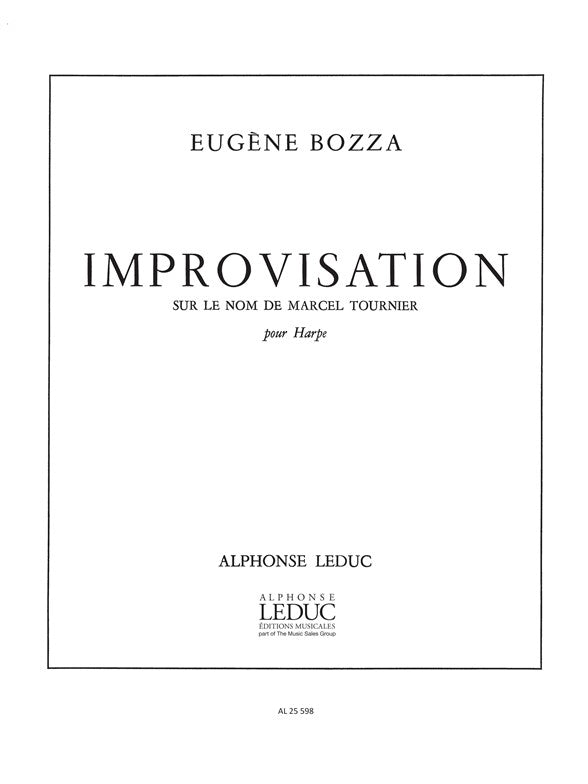 Improvisation sur le Nom de Marcel Tournier | Eugène Bozza