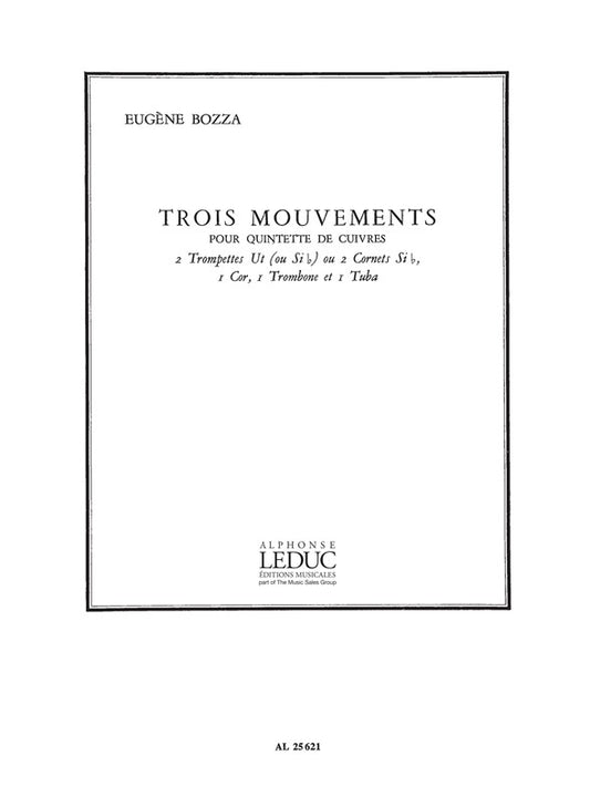 3 Mouvements | Eugène Bozza | Quintette de cuivres
