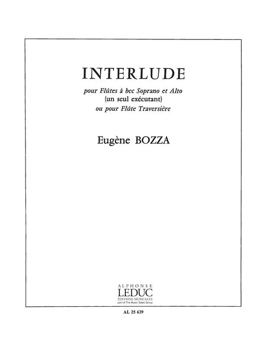 Interlude | Eugène Bozza | Flûte