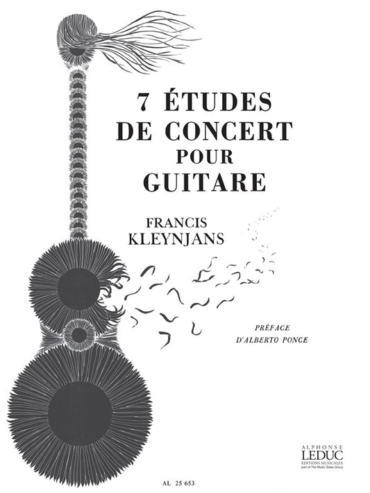 7 Études De Concert | Francis Kleynjans | Guitare