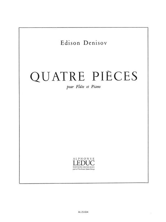 4 Pièces | Edison Denisov | Flûte