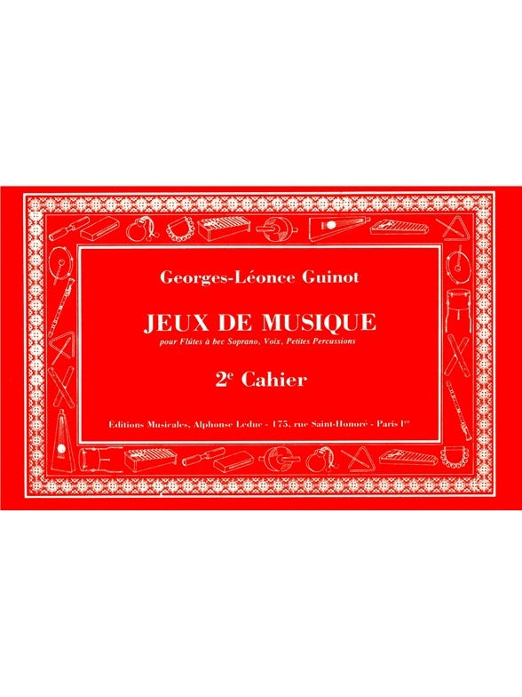 Jeux De Musique Volume 2 | Georges-Leonce Guinot