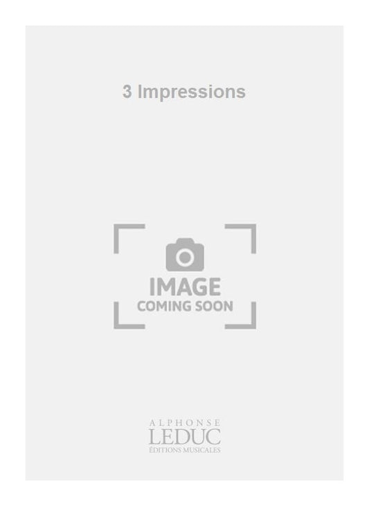 3 Impressions | Dominutti | Flûte