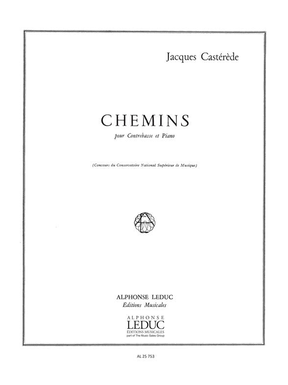 Chemins | Jacques Castérède | Contrebasse