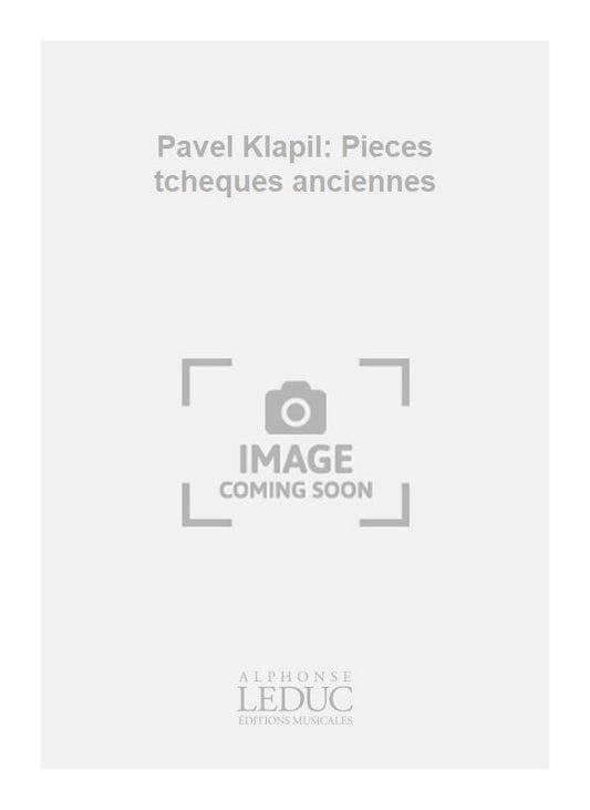 Pavel Klapil: Pièces tcheques anciennes | Flûte à bec